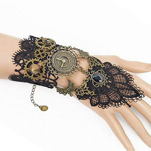 Fingerless Steampunk Gothic Gloves