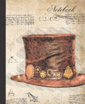 Composition Notebook: Vintage Steampunk Top Hat Illustration Style Journal