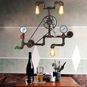 Industrial Retro Vintage Style Steam Punk Wall Sconce