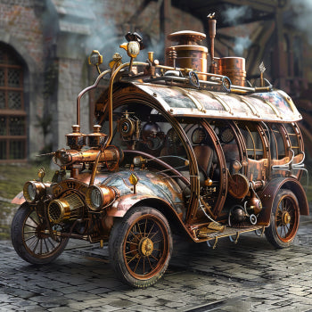 Elevate Your Steampunk Ride with Unique Car Accessories from Cars Bling ...