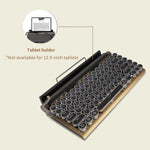 Retro-Style Wireless Typewriter Keyboard