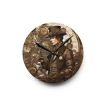 Generic Acrylic Steampunk Wall Clock