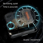 YOUKI Steampunk Airplane Desk Clock