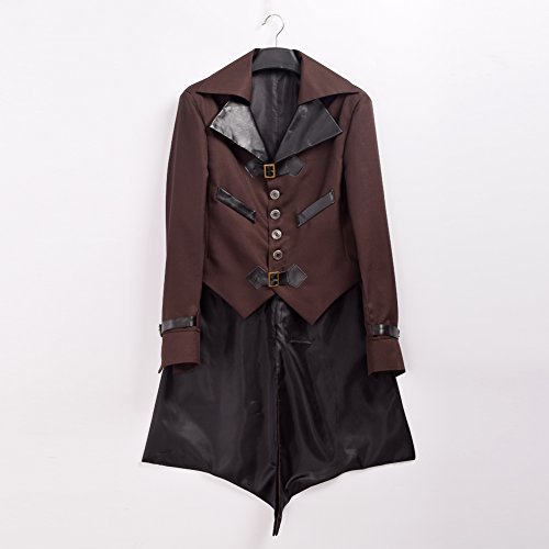 Gothic Tailcoat Victorian Steampunk VTG Coat Jacket