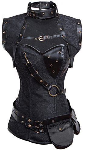 Steampunk Corset Top Vintage Corset Dress Gothic Bustier Top Body