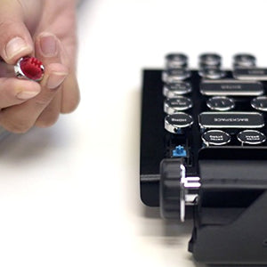 Typewriter Inspired Mechanical Wired & Wireless Keyboard