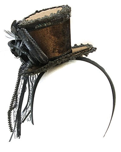 Steampunk Mini Top Hat Headband