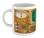 Steampunk TV Gauger Retro Mug - Steampunk Lot - Steampunk Fashion, Cosplay, Jewelry and Decor