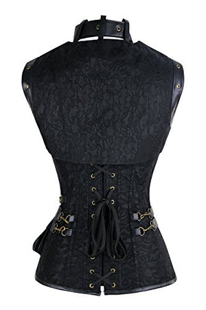 Women's Spiral Steel Boned Renaissance Vintage Steampunk Bustier Corset -  Annie Rooster's Sally Ann's Antiques, Collectibles And More