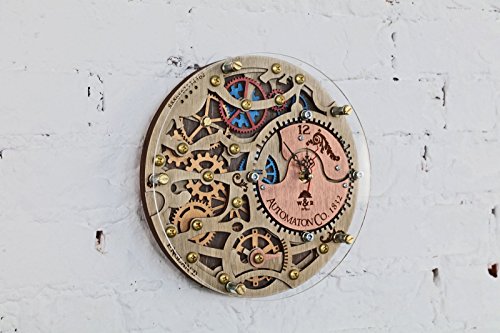 Automaton wall clock 1832 HANDCRAFTED