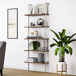Theo 5 Shelves Bookcase