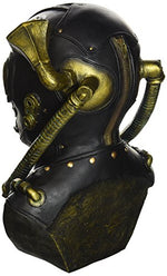 Steampunk Apocalypse Gas Mask Statue