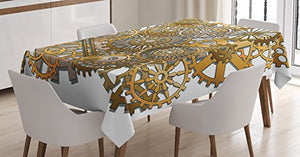 Steampunk Mechanical Table Cover