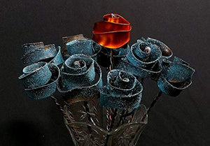 Set of 12 Stardust Forever Copper Roses