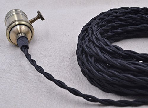 Antique Industrial Electrical Cloth Cord