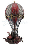 Veronese Hand Painted Steampunk Hot Air Balloon Fantasy Statue - Steampunk Lot - Steampunk Fashion, Cosplay, Jewelry and Decor