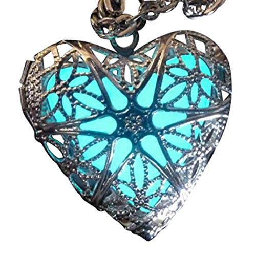 The Tiny Loving Heart Glow in The Dark Bracelet Jewelry Pendant Steampunk  Fairy Magical