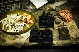 Frankenstein style light switch plate! Mad Scientist Lab! Steampunk Light Control