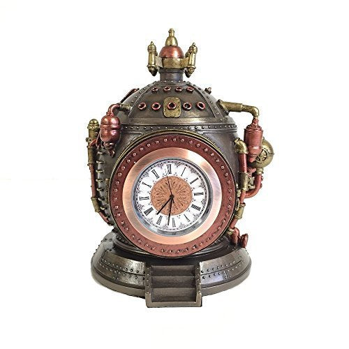 Steampunk Time Machine Clock & Trinket Box Statue - Steampunk Lot - Steampunk Fashion, Cosplay, Jewelry and Decor