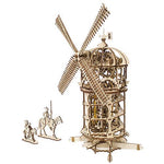 Windmill 3D Wooden Model