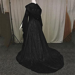 Women Hooded Medieval Dress