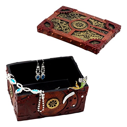 Steampunk Mechanical Gears Clockwork Decorative Box