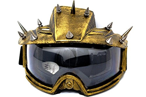 Spiked Googles Padded 'Fit Over Glasses' - Steampunk Lot - Steampunk Fashion, Cosplay, Jewelry and Decor