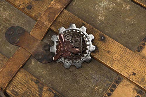 Propeller Gear Steampunk Pin - Steampunk Lot - Steampunk Fashion, Cosplay, Jewelry and Decor