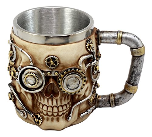 Steampunk Skull Coffee Mug