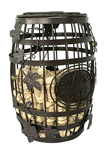 ESK Collection Wine Barrel Cork Storage Cage - Steampunk Lot - Steampunk Fashion, Cosplay, Jewelry and Decor