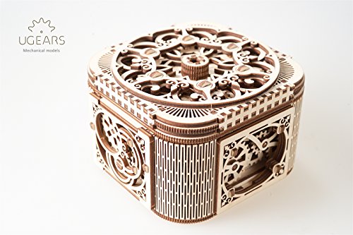 Treasure Box 3D Wooden Puzzle - Steampunk Lot - Steampunk Fashion, Cosplay, Jewelry and Decor