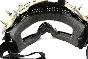 Spiked Googles Padded 'Fit Over Glasses'