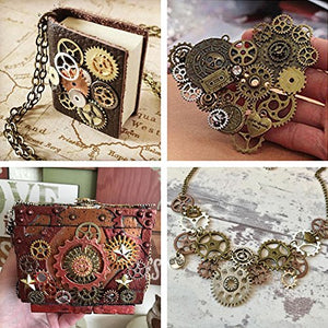 Steampunk gears 100PCS-Assorted Colors