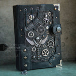 Steampunk notebook / Sailor journal "Pirate logbook"