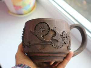 Steampunk Сeramic Coffee Mug
