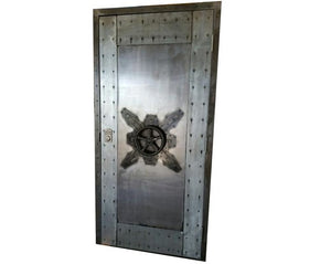 Custom Vintage Industrial Faux Vault Door