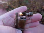 Gasoline lighter in steampunk style