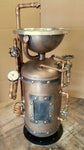 Steampunk Industrial Pedestal Sink