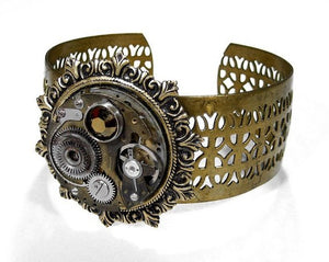 Steampunk Jewelry Cuff